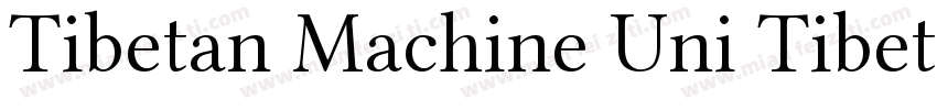 Tibetan Machine Uni TibetanTsugRing字体转换